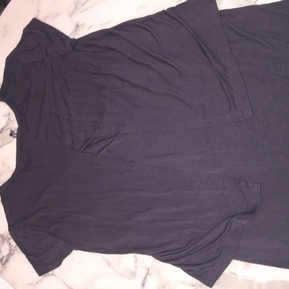 NWT Mododoc Dark Gray Casual Dress - Large - Picture 9 of 10